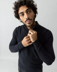 MMGAdam Soft Zip Turtle Neck Knit
