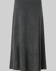 Second Female Neva Knit Skirt - Grey Melange