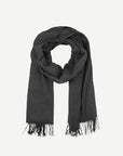 Samsoe Accola Maxi Scarf - Black