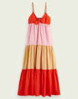 Scotch and Soda Silk Blend Maxi Dress - Multi