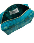 Sixton Large Make Up Bag - Palm Teal