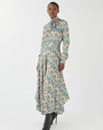 Dea Kudibal Olga Silk Dress - Alcazar Eucalyptus