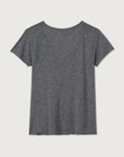 American Vintage Jacksonville T Shirt - Charcoal Melange