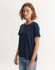 Basic Apparel - Jolanda Tee Navy