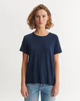 Basic Apparel - Jolanda Tee Navy