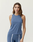 Born Living Yoga Keira Vest - Bluestone