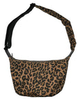 Sixton Leopard Sling Bag Small - Dark Brown