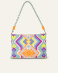 Oilily Fauves Super Blocks Cross Body Bag - Lilac Cactus