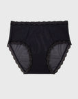 Stripe & Stare High Rise Knicker - Black