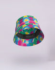 Rainkiss Bucket Hat - Rainbow Art Smiley