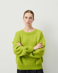 American Vintage Vitow Jumper - Moss Melange