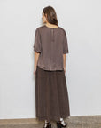 Project AJ117 - Hailey Skirt | Coffee