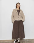 Project AJ117 - Hailey Skirt | Coffee