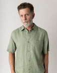 Theo Linen Short Sleeved Shirt