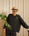 Gauze Wide Chore Coat