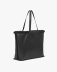 Faux Shearling Bag | Black