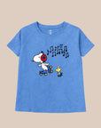 Five Jeans Snoopy Musical T-Shirt Wave