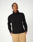 Rola Bine Rollneck Knit | Black
