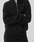 Tracy Knit Zip Cardigan