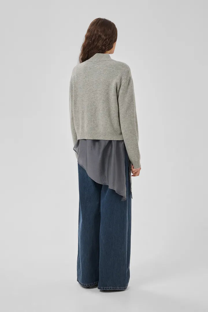 Tracy Knit Zip Cardigan