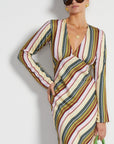 Summery Copenhagen Elysse Bias Maxi Dress