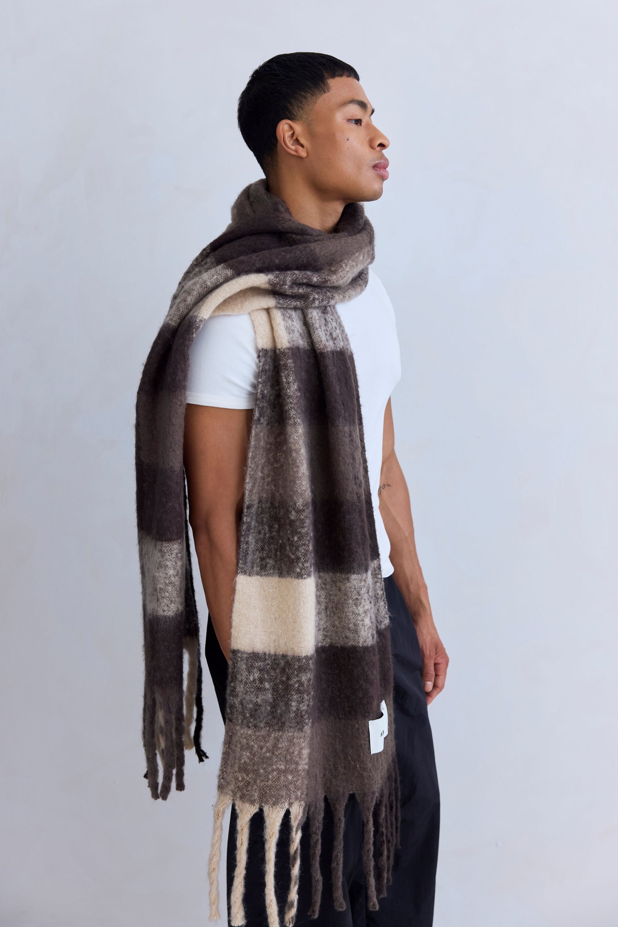The Reykjavik Check Scarf
