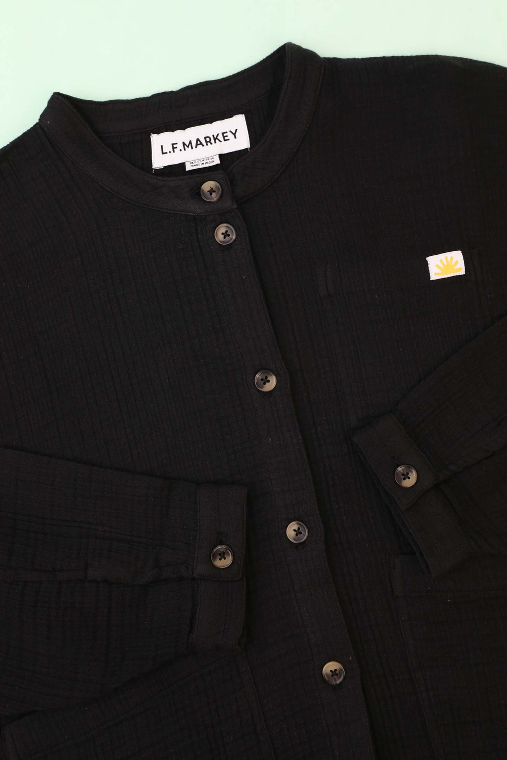 Gauze Wide Chore Coat
