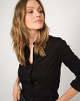 Tina Jersey Shirt Black
