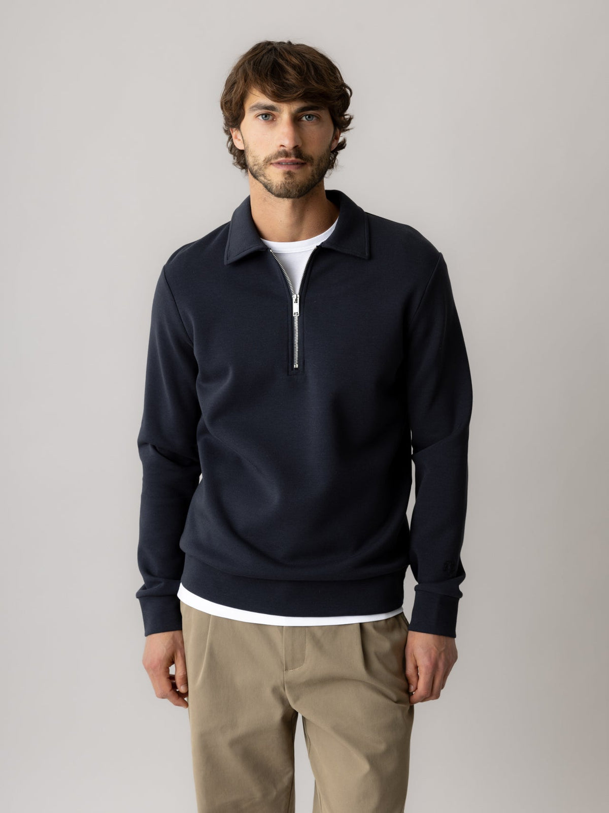MMG Abel Zip Polo Sweat