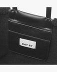Faux Shearling Bag | Black
