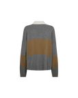 Tani Bold Stripe Knit True Camel
