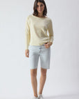 American Vintage Sonoma Long Sleeve Top Vanilla