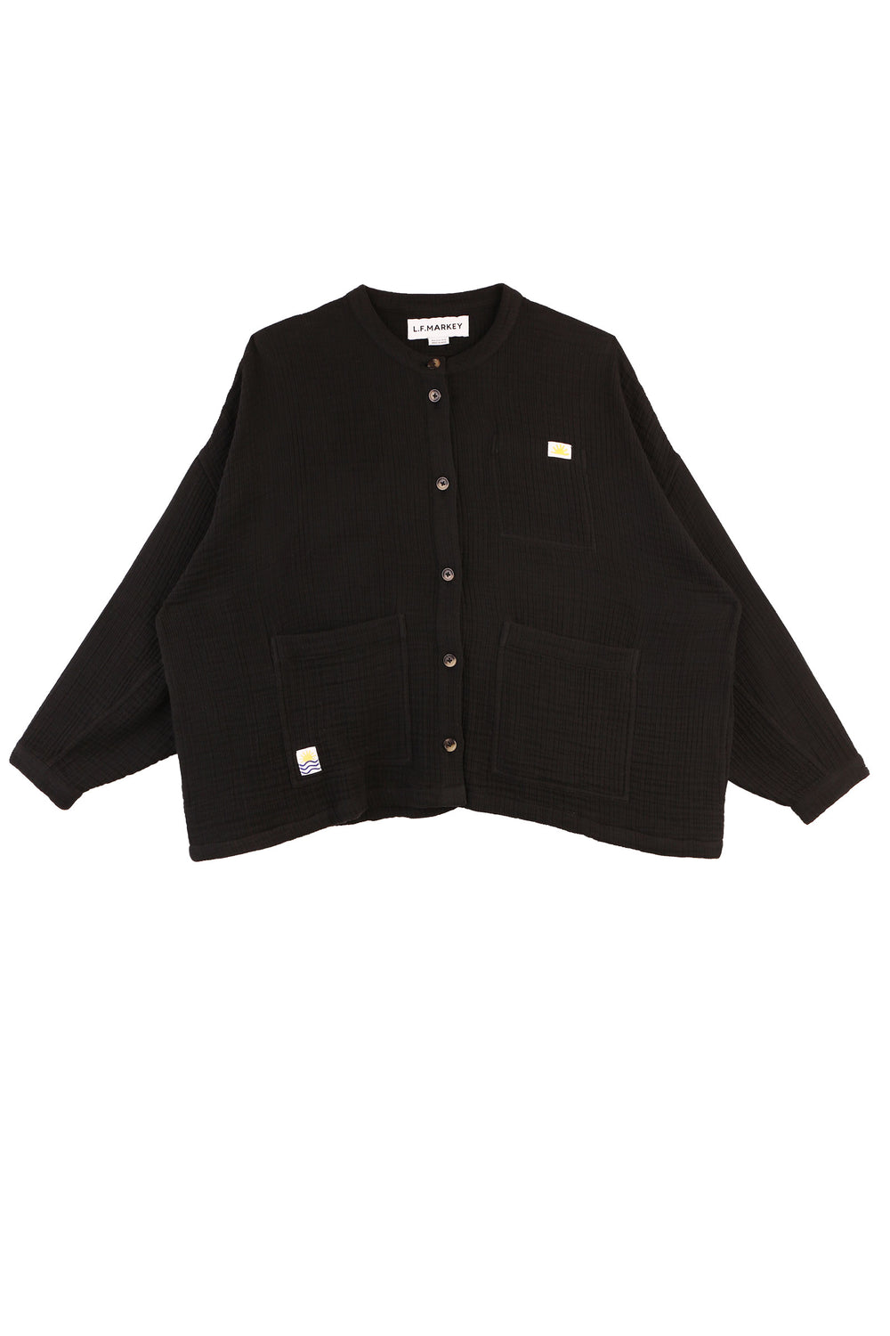 Gauze Wide Chore Coat