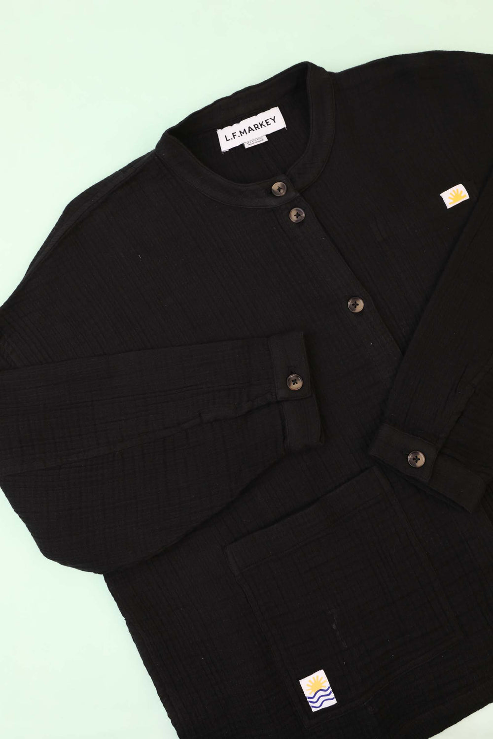 Gauze Wide Chore Coat