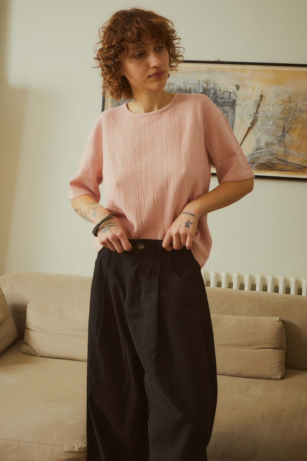 Mason Trouser Black