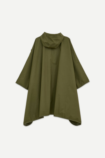 Vesi Poncho | Winter Moss