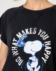 Snoopy T-Shirt | Acid Grey