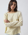 American Vintage Sonoma Long Sleeve Top Vanilla