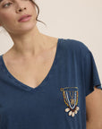 Five Jeans Pin T-Shirt Indigo