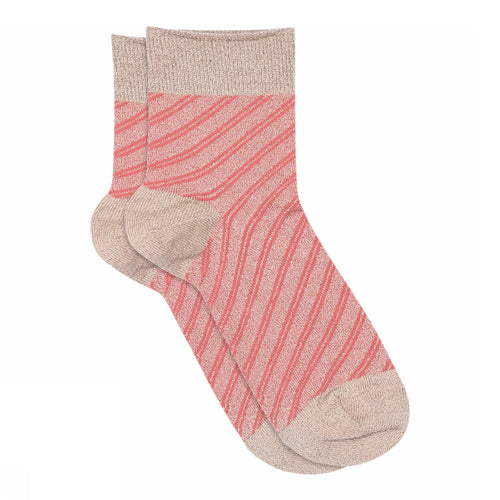 Elisa Glitter Short Socks