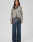 Tracy Knit Zip Cardigan