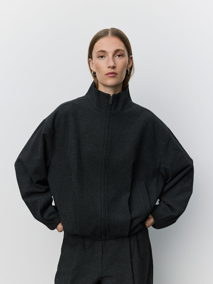 Becky Suiting Bomber Jacket