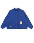 Wide Chore Coat Cobalt