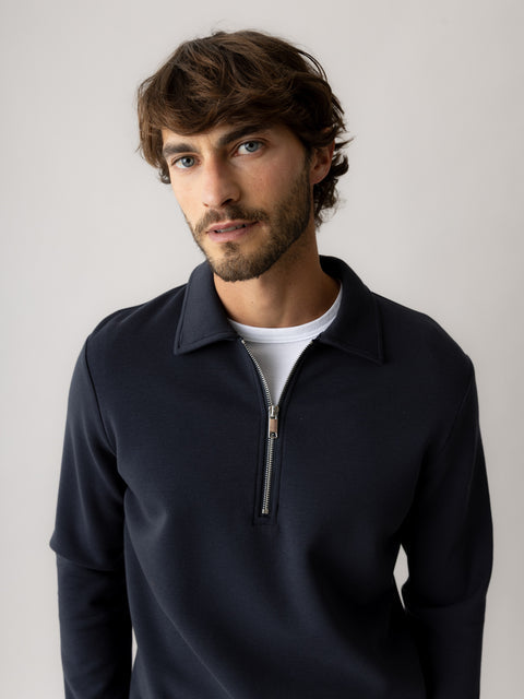 MMG Abel Zip Polo Sweat