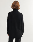 T-Neck Jumper | Black