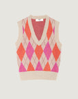 Jaquard Sleeveless Sweater