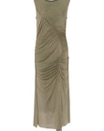 Gestuz Messi Long Dress - Stone Grey